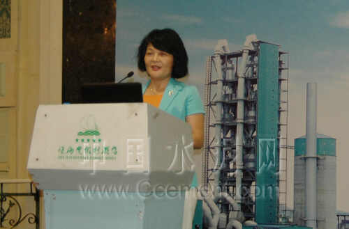 梁榮英在2008廣東水泥年會上的致辭